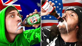 American VS Australian DRINKS [upl. by Nennek]