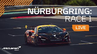 LIVE I Race 1 I Nürburgring I McLaren Trophy Europe 2024 [upl. by Kean491]