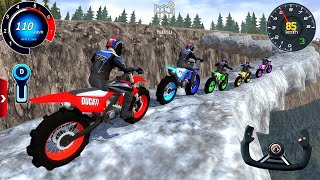 Extreme Dirt Motos Race Offroad Multiplayer Mud 3D Driving For Android 3D Gameplay Offroad Outlaws [upl. by Esorrebma]