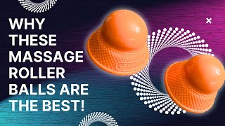 Review and Demo of Massage Ball Roller 2 pack [upl. by Mcgaw]