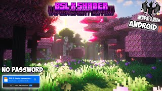 BEST Shaders for Minecraft PE 121  BSL x SHADER improvement  Link Download in Comment‼️ [upl. by Derag183]