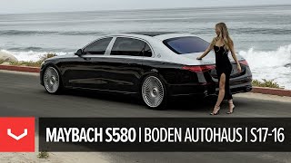 MercedesBenz Maybach S580  Boden Autohaus  Vossen Forged S1716 [upl. by Hort309]