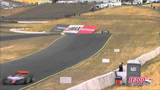 IZOD IndyCar Series Sonoma Practice 2 Highlights [upl. by Eisiam]