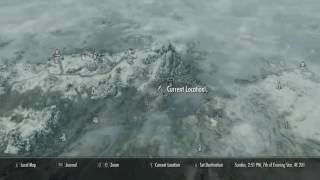 Skyrim All Invisible Chests and locations [upl. by Swanhildas132]