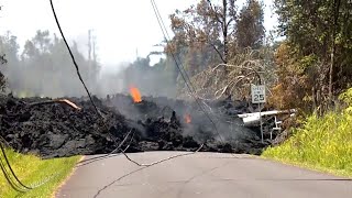 Lava Continues to Spew From the Ground as Hawaii Volcano Forces Evacuations [upl. by Idurt676]