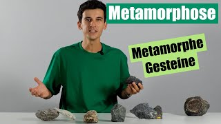 Metamorphose 4 Metamorphe Gesteine [upl. by Nnyleuqaj]