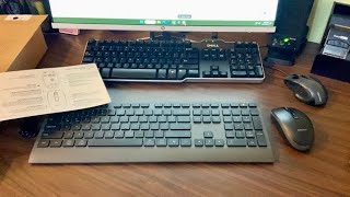 MEETION C2000 Wireless Keyboard amp Mouse review Excellent sets up in seconds and works very well [upl. by Colinson]