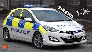 Police siren and horn sounds 🚨 📣 Police cars going to emergency calls 🚓 [upl. by Teena]