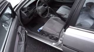 1991 Toyota Camry Automatic Seatbelt Demo [upl. by Annahoj]