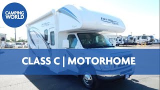 2018 Freedom Elite 22FE  Class C Motorhome  RV Review [upl. by Drazze]