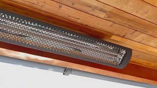 Bromic Smart Heat Tungsten Smart Radiant Infrared Electric Patio Heater Review [upl. by Ianaj]