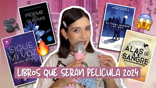 🎬LIBROS QUE SERÁN PELICULA ESTE 2024📚 [upl. by Mcnamee763]