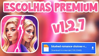 Blushed  Escolhas Românticas Apk Atualizado Escolhas Premium [upl. by Goodden]