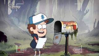 Gravity Falls Dippers Guide to the Unexplained  Mailbox  Official Disney Channel Africa [upl. by Eilram]