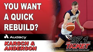 Pistons Rebuild Pick 1 Draft The Next Super Star  Karsch and Anderson [upl. by Maiga]