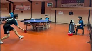 Best OF US Talence Tennis de Table 3  CAM Bordeaux 5 Régionale 1 05022022 [upl. by Whitney]