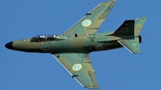 4Kᵁᴴᴰ SwAFHF Saab J 32B Lansen First Flight Display  NATO DAYS 2018 [upl. by Nade]