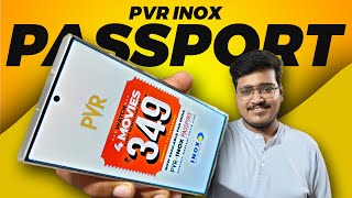 PVR INOX Passport  PVR INOX Passport 349  PVR INOX Passport Review [upl. by Ieppet]