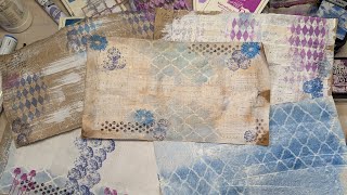 Packing Paper Signature Pages Part 2 junkjournaltutorialsandmore [upl. by Nordek]