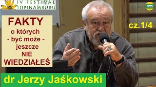 FAKTY O KTÓRYCH NIE WIEDZIAŁEŚ dr Jerzy Jaśkowski cz14 TOPINAMBUR 2019 [upl. by Nohsauq]