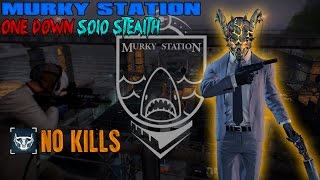 PAYDAY 2  Murky Station Solo Stealth No KillsOne Down [upl. by Liva]