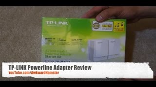 TPLINK Powerline Adapter Review [upl. by Anelas]