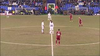 20130219 Tranmere Rovers vs Swindon Town full match [upl. by Acirderf527]