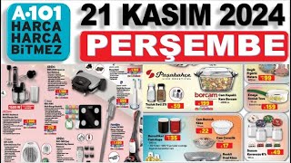 A101 21 KASIM 2024 KATALOĞU ✅ A101 PERŞEMBE ✅ AKTÜEL ÜRÜNLER  RESMİ KATALOG  NET ANLATIM [upl. by Smail255]