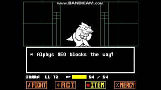 UNDERTALE Unitale  Alphys NEO Gameplay Experience [upl. by Philipp]