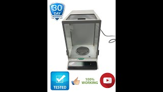 Mettler Toledo AE200S Laboratory Precision Balance in1426 3 [upl. by Wobniar]