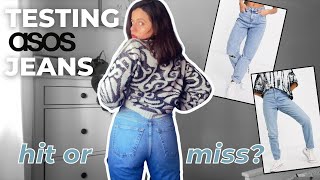 ASOS amp Topshop MOM JEANS Try On [upl. by Muire512]