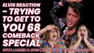 Elvis Presley REACTION Trying To Get To You 68 Comeback Special [upl. by Burnie]