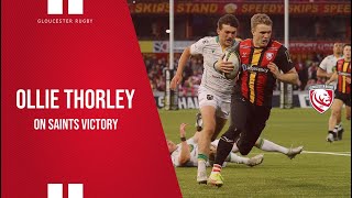 Ollie Thorley reacts to our 3121 win over Northampton [upl. by Naam386]