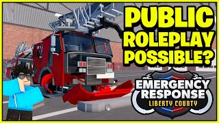 Can you ROLEPLAY in an ERLC PUBLIC SERVER Liberty County [upl. by Cece]