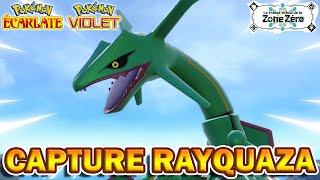 CAPTURER RAYQUAZA  Pokémon Violet amp Écarlate  DLC Disque Indigo [upl. by Ahsaekal]