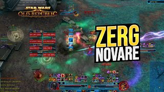 Novare Zerg vs My Favourite Opponents  AP PowerTech  Patch 74  SWTOR PVP Gameplay [upl. by Fennie]