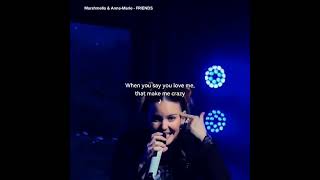 Friends Song  Live Performance 🥳 friendsong annemariesongs liveperformence [upl. by Neirbo]