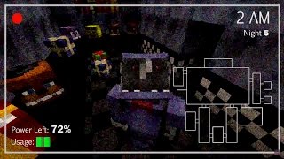 SCARIEST MINECRAFT HORROR  Five Nights at Freddys [upl. by Enert679]