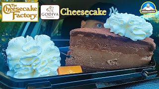 The Cheesecake Factory® Godiva® Chocolate Cheesecake Review 🍫🧀🎂  theendorsement [upl. by Ahnavas]