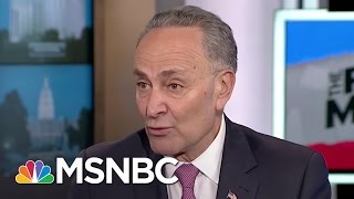 Chuck Schumer Donald Trump Captured By Hard Right  Rachel Maddow  MSNBC [upl. by Statis467]