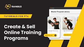 HowTo Create and Sell Online Training Programs  ABC Trainerize Tutorials [upl. by Airual]