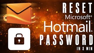 How to Reset Hotmail Password Recover Hotmail Account in 3 Min [upl. by Koloski]