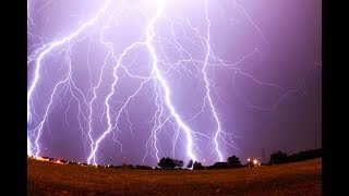 Top 10 Dangerous Lightning Strikes Thunder recorded on Camera HIGH VOLTAGE [upl. by Alrich]