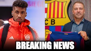 🚨🚨✅BREAKING KINGSLEY Coman has been OFFERED to Fc Barcelona as Nico WILLIAMS replacement ✍📰 [upl. by Arres]