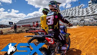 450SX Main Event Highlights  Daytona 2022 [upl. by Ernestine187]