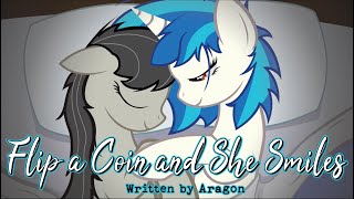 Pony Tales MLP Fanfic Flip a Coin and She Smiles by Aragon  MONTH OF LURVE romanceshipping [upl. by Nnairda]