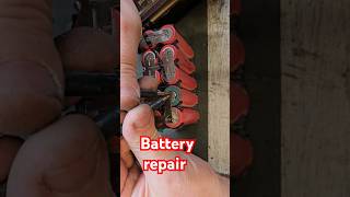 Dewalt battery repair doctorlefthandthread dewalt restoration shorts [upl. by Barabbas]