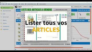 Gestion des stock vente commerce application promotion windev vente gestionstock commerce [upl. by Leciram]