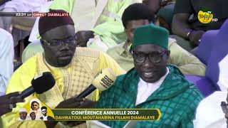 CONFÉRENCE DIAMALAYE 2024  ALLOCUTION DE SERIGNE HABIB SY AL KHALIFA [upl. by Yellehs]