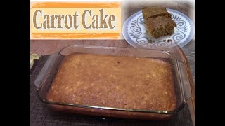 How to make Classic Carrot Cake [upl. by Aremmat]